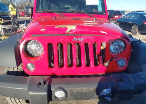 2016 Jeep Wrangler Unlimited Sport из США, поврежденный, VIN 1C4BJWDG0GL252193